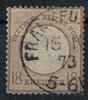 Briefmarke Deutsche Reichspost Brustschild Mi.Nr. 11 o