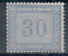 Briefmarke Deutsche Reich Innendienstmarke Michel Nummer 13 *