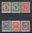 Briefmarken Deutsches Reich Mi. Nr. 338 - 343 ** / geprüft