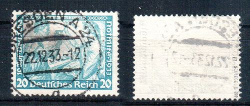 Deutsches Reich Mi. Nr. 505 B o / geprüft