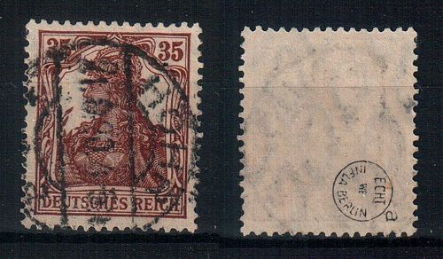 Briefmarke Deutsches Reich Mi. Nr. 103 a o / geprüft