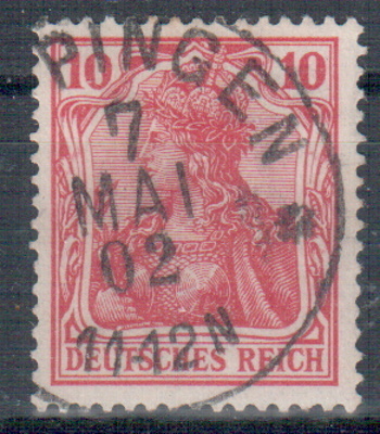 Deutsches Reich Mi. Nr. 71 o