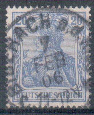 Deutsches Reich Mi. Nr. 72 b o / geprüft