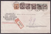 Briefe und Belege Deutsches Reich Inflation 1916 - 1923