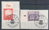 Deutsches Reich Mi. Nr. 804 - 805  Briefstück