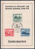 Deutsches Reich Mi. Nr. 686 - 688  Sonderkarte