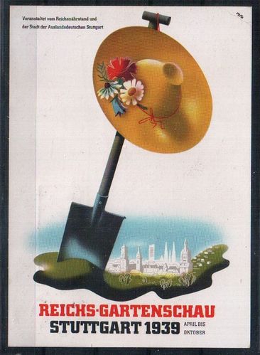 Propagandakarte Reichsgartenschau 1939