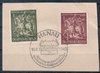 Briefmarke Deutsches-Reich Mi.Nr. 860 - 861 Briefstücke