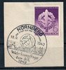 Deutsches Reich Mi. Nr. 818  Briefstück SST Nürnberg