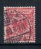 Briefmarke Deutsches Reich Mi. Nr. 47 da o / signiert