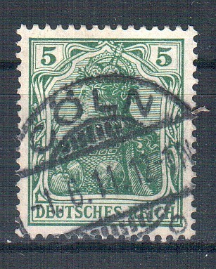 Deutsches Reich Mi. Nr. 85 I a o / signiert