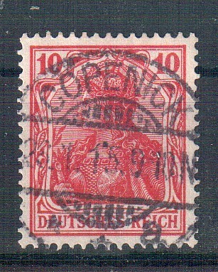 Deutsches Reich Mi. Nr. 86 I b o / signiert