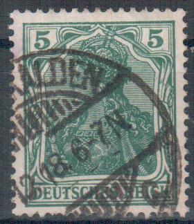 Deutsches Reich Mi. Nr. 85 II a o / signiert