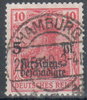 Briefmarke Deutsches Reich Mi. Nr. 105 c o / geprüft