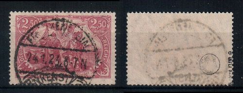 Briefmarke Deutsches-Reich Mi. Nr. 115 a gestempelt - geprüft -