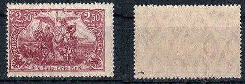 Briefmarke Deutsches-Reich Mi. Nr. 115 f postfrisch - signiert -