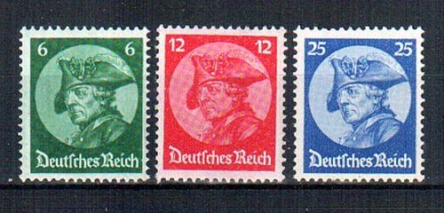 Deutsches Reich Mi. Nr. 479 - 481 *