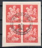 Briefmarke Deutsches-Reich Mi. Nr. 859 o Briefstück VB