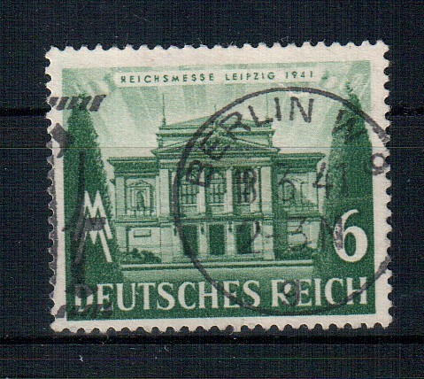 Briefmarke Deutsches Reich Plattenfehler Mi. Nr. 765 f 20 nach Schantl o