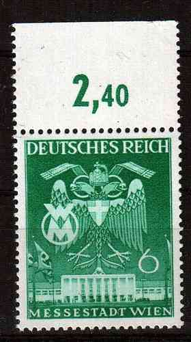 Briefmarke Deutsches Reich Plattenfehler Mi. Nr. 769 f 8 nach Schantl **