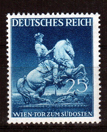 Briefmarke Deutsches Reich Plattenfehler Mi. Nr. 771 f 10 nach Schantl **