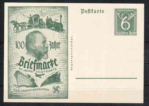 PP-149-D1-01 100 Jahre Briefmarken - 70 Jahre Postkarten