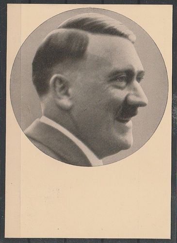 Postkarte " Männer der Zeit " Adolf Hitler 1938 Nr. 91