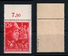 Briefmarke Deutsches Reich Plattenfehler Mi. Nr. 910 II  ** / geprüft