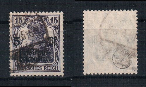 Briefmarke Deutsches Reich Mi. Nr. 106 a o / signiert