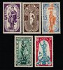 Briefmarken Freie Stadt Danzig Nr. 276 - 280 postfrisch