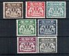 Briefmarken Freie Stadt Danzig Nr. 151 - 157 postfrisch