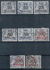 Briefmarken Freie Stadt Danzig Nr. 169 - 176 gestempelt