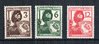 Briefmarke Deutsches Reich Mi. Nr. 643 - 45 **
