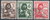 Briefmarke Deutsches Reich Mi. Nr. 643 - 45 o