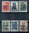 Deutsche Besetzungungsausgabe - Briefmarken Lettland Nr. 1-6 o