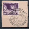 Deutsches Reich Mi. Nr. 811  Briefstück - SST Hamburg