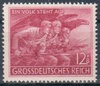 Briefmarke Deutsches Reich Plattenfehler Mi. Nr. 908 VIII  ** / geprüft