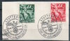 Deutsches Reich Mi. Nr. 660 - 661 Briefstücke SST Nürnberg
