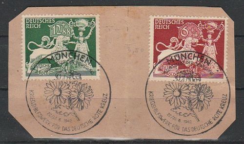 Briefmarken für Sammler Prophila Collection Deutsches Reich 683 1938 Landschaften Pflanzen