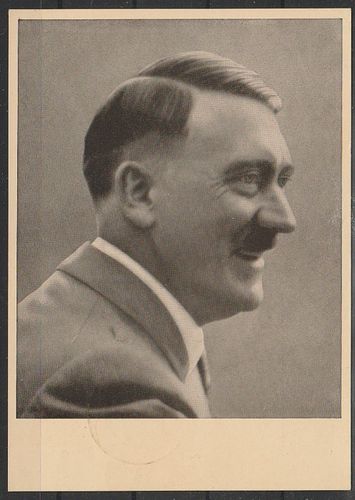 Porträtkarte " Männer der Zeit " Nr. 92  Adolf Hitler SST Asch