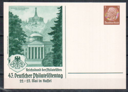 PP-122-C121-02 43. Deutscher Philatelistentag 1937 x