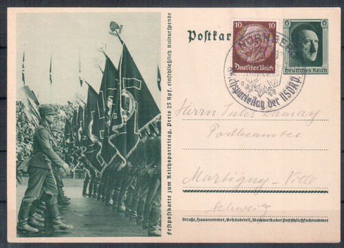 Ganzsache Deutsches Reich Mi. Nr. P 264_02 - Ausland