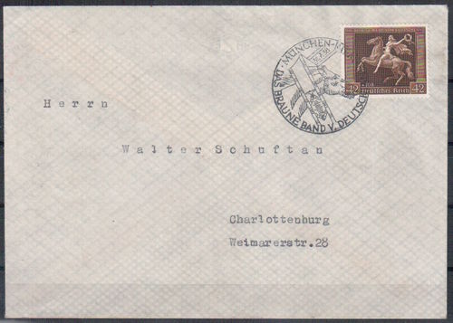 Fernbrief Deutsches Reich MI.Nr.: 671 EF