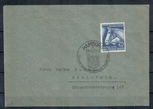 Fernbrief Deutsches Reich MI.Nr.: 779 EF