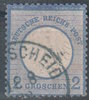 Briefmarke Deutsches Reich Reichspost Mi. Nr. 5 o